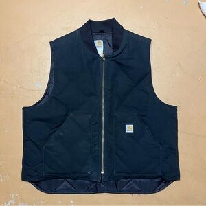 Carhartt Black Quilted Vest 2XL